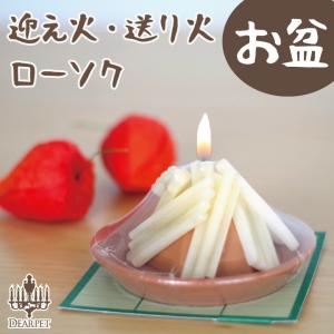 ペット供養 お盆 お供え 迎え火・送り火ローソクの商品画像