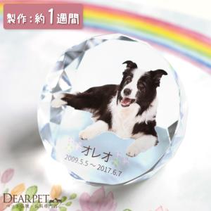 ペット 位牌 ペット位牌 ラウンド型 DP-3 クリスタル位牌