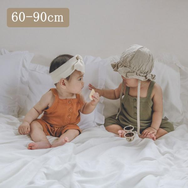 ベビー ロンパース キャミソールロンパース ベビー服 韓国子供服 海外子供服 女の子 男の子 肌着 ...