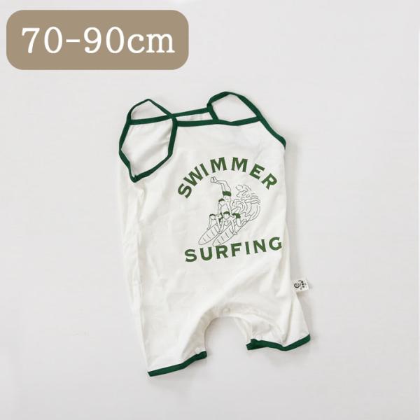 ベビー ロンパース SWIMロンパース キャミソールロンパース 60 70 80 90 ベビー服 韓...