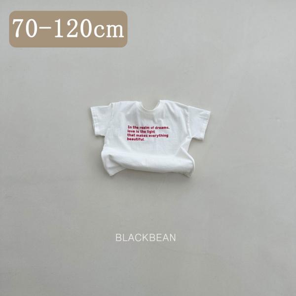 blackbean everyt 半袖 Tシャツ 女の子 男の子 韓国子供服 80cm 90cm 1...