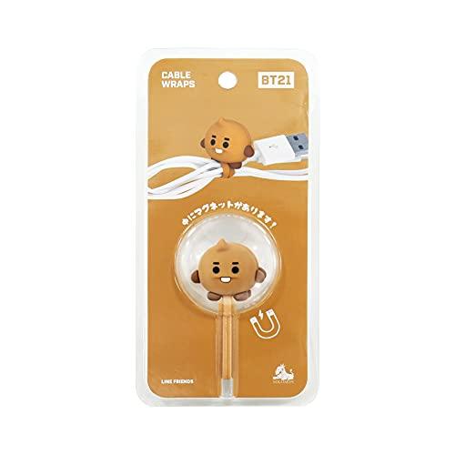 BT21 公式 マグネット式ケーブルラップ (SHOOKY) BT21-BCW-SK