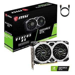 MSI NVIDIA GeForce GTX 1660 Super Ventus XS VR Ready OC PCIe 3.0 グラフィックスカード