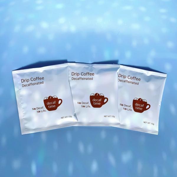 ＜送料無料＞＜他商品と同梱不可＞デカフェドリップコーヒー３個 ＜ご自宅用＞ カフェインレス コーヒー...