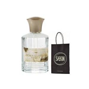 【ギフト】SABON パチュリ・ラベンダー・バニラ　オー ドゥ サボン 　香水　80mL　【ショッパ...