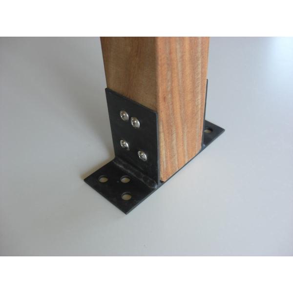 ハードウッド対応 フェンス金具 後付け金具 70角用ビス付 【送料無料】