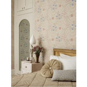 壁紙 張り替え 輸入壁紙 クロス ラークスパー Larkspur ブルー系 花柄