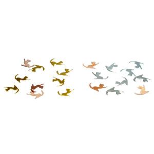 レジンやネイルアートに!「ジャンプする猫」 ゴ...の詳細画像1