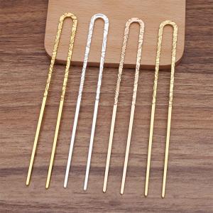 3色から選べるUピン銅製ヘアスティック☆アクセサ...の商品画像