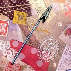 メモスタンド用クリップ 4本セット★ハンドメイド用 カードスタンド