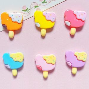 リボンを付けたメルヘンチックなネイルサイズの動物パーツ 6個セット