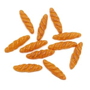 三角形の穴あきチーズ 5個セット☆スイーツデコパーツ : デコパーツの