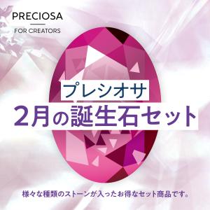 誕生石カラー 2月 ファンシーストーン&...の商品画像