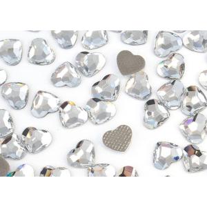 プレシオサ HF Heart  ハート型 クリスタル 6mm (10粒)