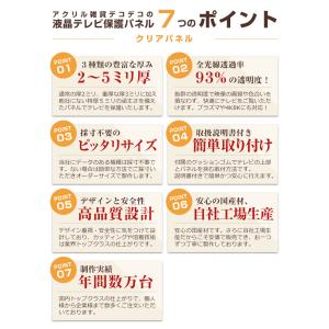 テレビ保護パネル 48 49 50型 50イン...の詳細画像4