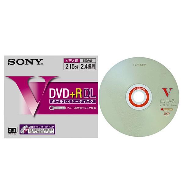 SONY ソニー DVD+R DL DPR215HDL ダブルレイヤーディスク 215分 2.4倍速...