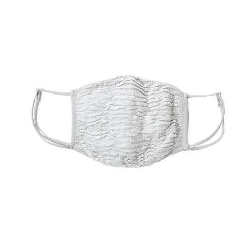 ulenel(ウルネル) シルク混紡 おやすみ立体マスク シルバー UL-08-3 就寝時の喉や口の...