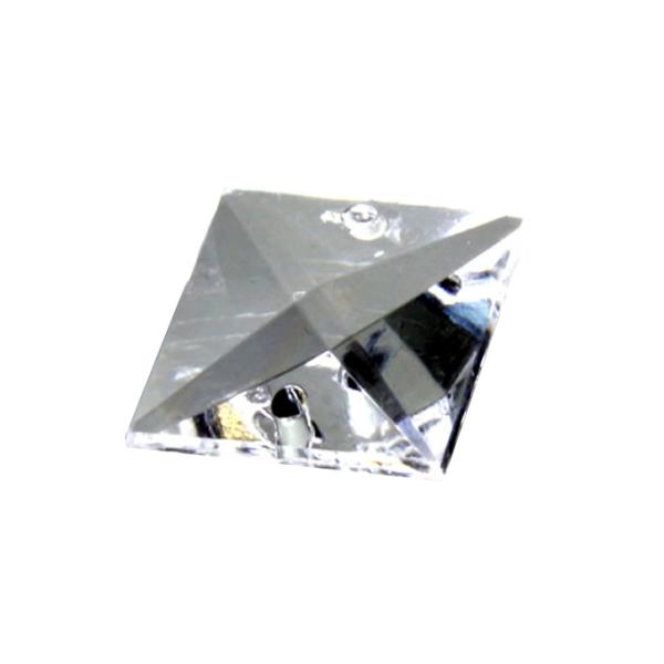 アクリル製スクエア22mm連結パーツ