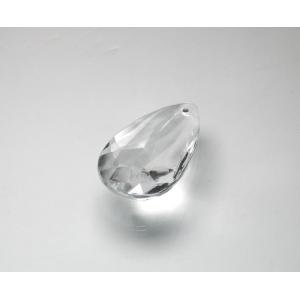 アクリルシャンデリアパーツドロップ型オーナメントF50クリア