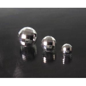 アクリル製10mmΦミラーボールカットビーズ ...の詳細画像1