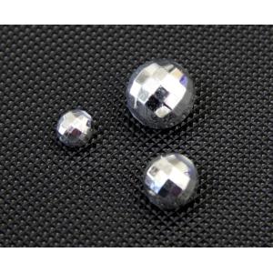 アクリル製10mmΦミラーボールカットビーズ ...の詳細画像2