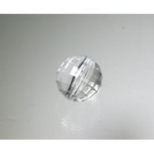 アクリル製18mmΦミラーボールカットビーズ