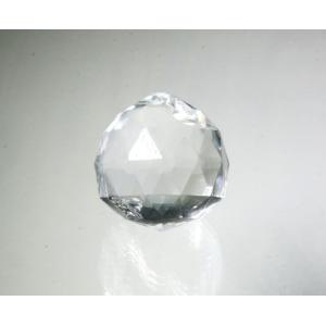 ダイヤカットボール型30mm（アクリル製シャンデリアペンダント）l30