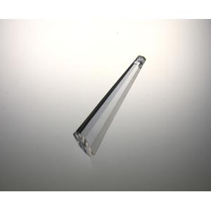 アクリル製 氷柱型 スラッシュカット O60 プリズムペンダント シャンデリアパーツ