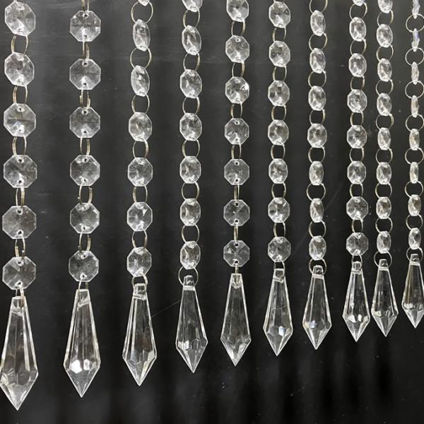 アクリル製ペンダントQ50先端取り付け25個セット