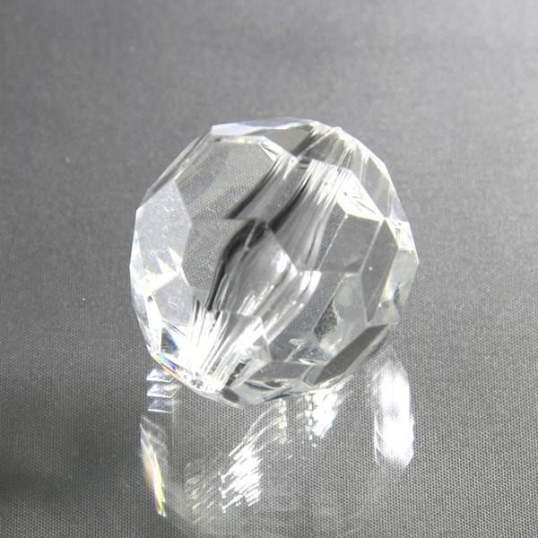 アクリル製25mmΦ 32面ラウンドカットビーズ