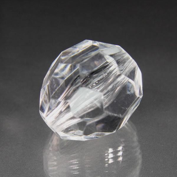 アクリル製30mmΦ 32面ラウンドカットビーズ