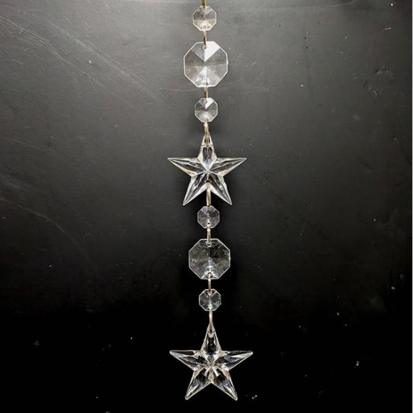 アクリル製クリスタルペンダント飾り01