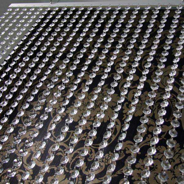 クリスタルビーズカーテン/アクリル製オクタゴン14mm プロ仕様