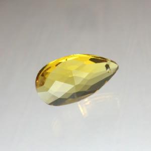 ガラス製アーモンドドロップ型ダイヤカット38m...の詳細画像3