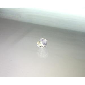 ガラス製12mmΦファセットカットビーズ　オーロラ