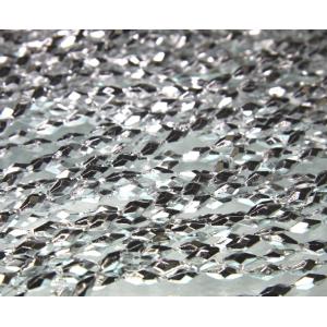 キラキラメッキガーランド ダイヤ型10mm 銀メッキ（10ｍ）1本