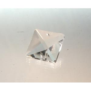 ガラス製スクエアカット22mm連結パーツ