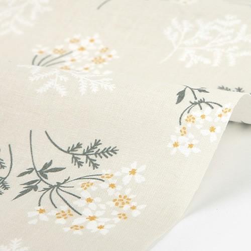 【限定30％OFF】生地・布・入園入学≪109幅Laceflower-Laceflower≫コットン...