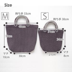 ○マチ付きヌビバッグ(M・Sの2サイズ)[de...の詳細画像2