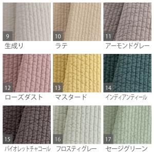 生地布ヌビ生地無地7mmピッチ/幅130〜13...の詳細画像2