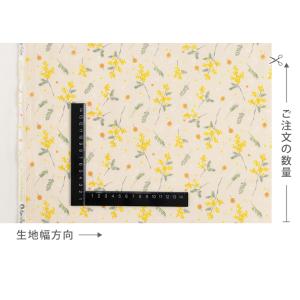 生地・布・入園入学≪春を待つミモザブーケ≫オッ...の詳細画像2