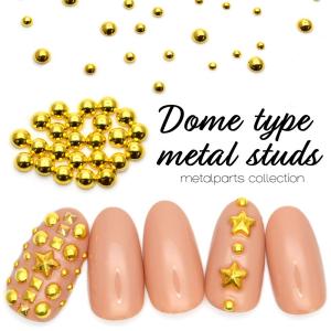 [ネコポス ]ドーム型メタルスタッズ[1.5mm/2.0mm/3.0mm]
