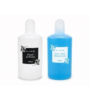 [ネコポス送料無料]日本製 ジェルクリーナー エタノール ジェルオフリムーバー アセトン 60ml　各商品につきお1人様1点限り