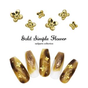 ネコポス送料無料]ネイルパーツ モノグラム風ミニメタルパーツ