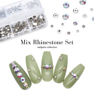 クリスタルストーンバラエティーパック ミックス パーツ ストーン