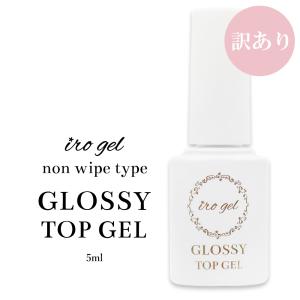 [ネコポス]irogel グロッシーノンワイプトップジェル 5ml