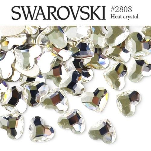 #2808 ハート [クリスタル] スワロフスキー ラインストーン SWAROVSKI レジン パー...