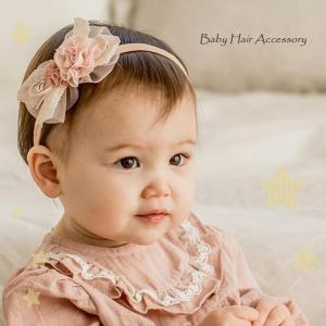 カチューシャ ヘアアクセサリー Cute ピンク フラワー子供