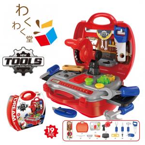 Play Along! 知育玩具セット 知育玩具 整備工具セット ツールセット ごっこセット 大工セット