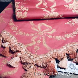 テーブルランナー リッツ ローズ:190cm Decor CLASSIQUE